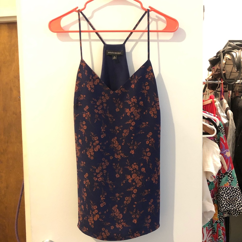 Banana Republic Floral Camisole/Tank Top